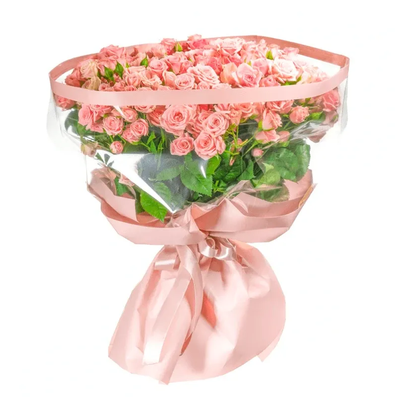 Букет из роз «Прозрачная любовь»